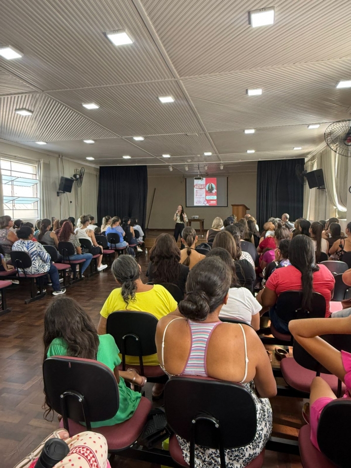 Palestra “A Conquista das Mulheres” reúne mais de 120 participantes em União da Vitória
