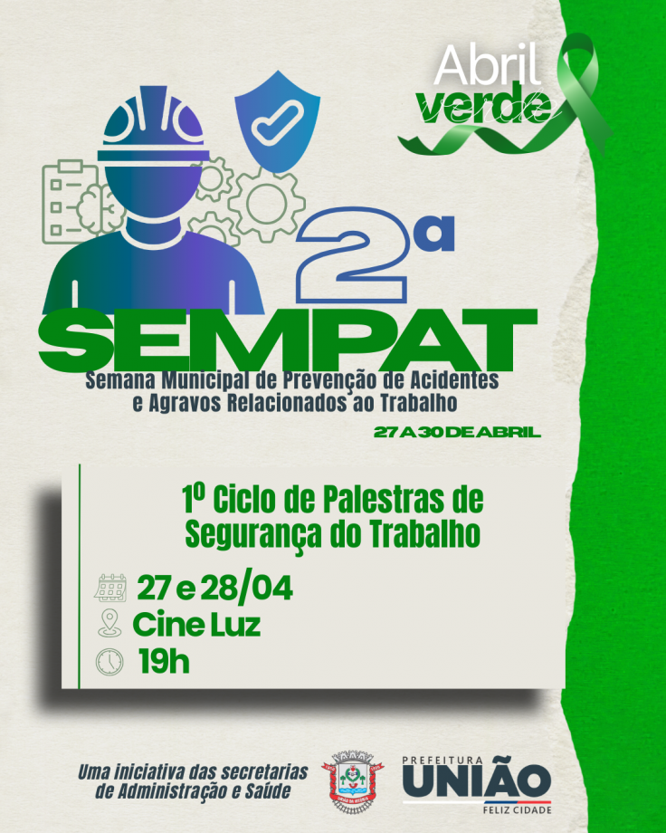 União da Vitória realiza a 2ª SEMPAT em alusão ao Abril Verde