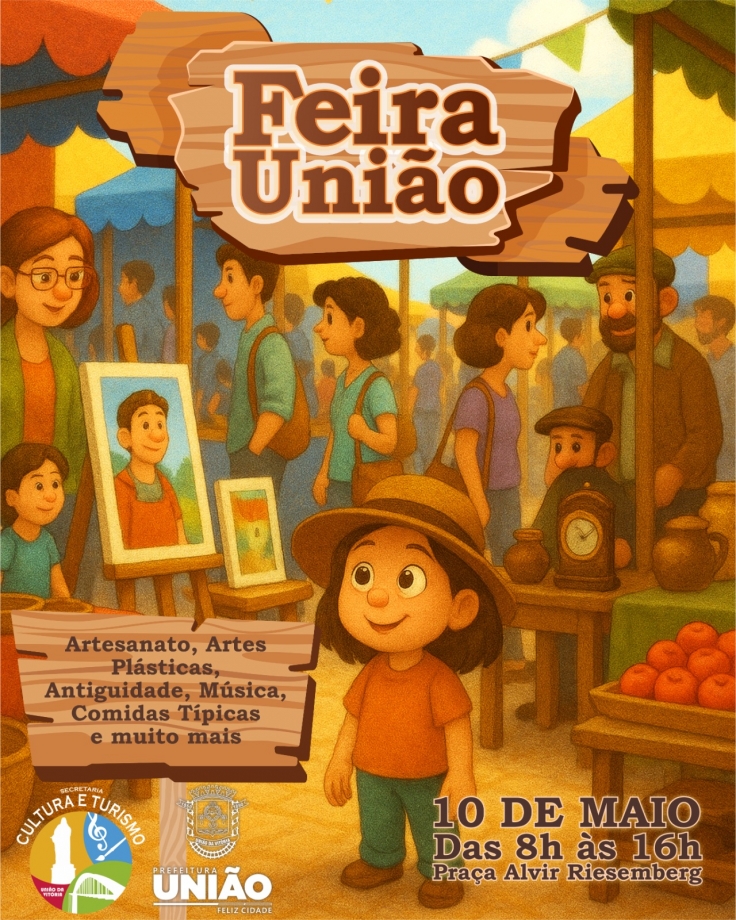 Feira União: União da Vitória ganha nova feira, voltada para o artesanato e comidas típicas