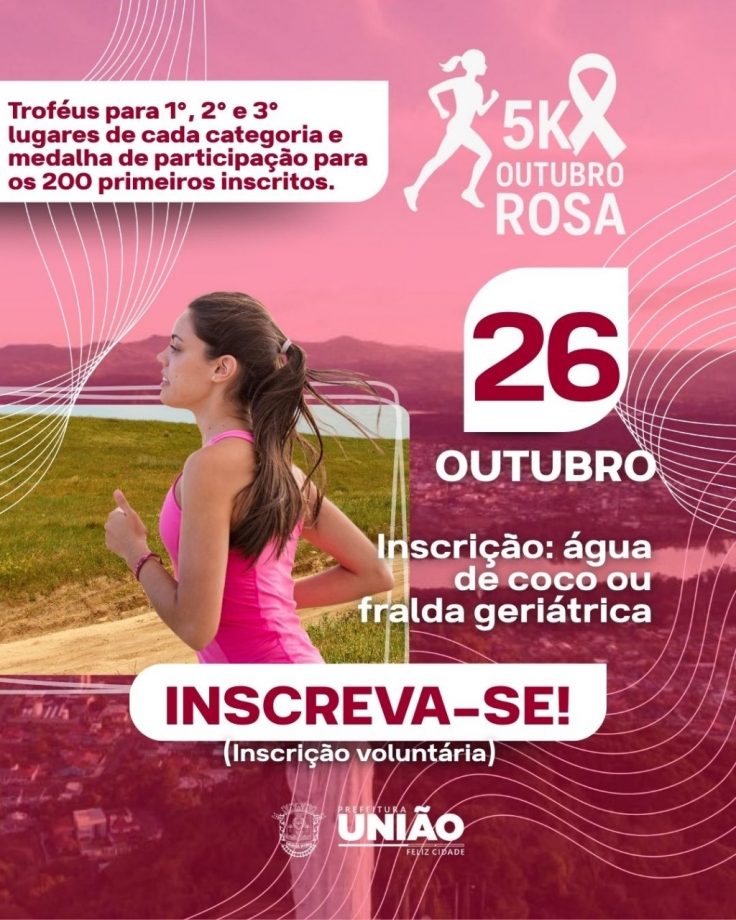 SME realiza Corrida Rosa 5K no dia 26 de outubro