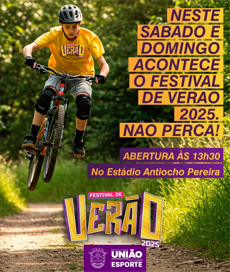 Festival de Verão acontece neste final de semana em União da Vitória