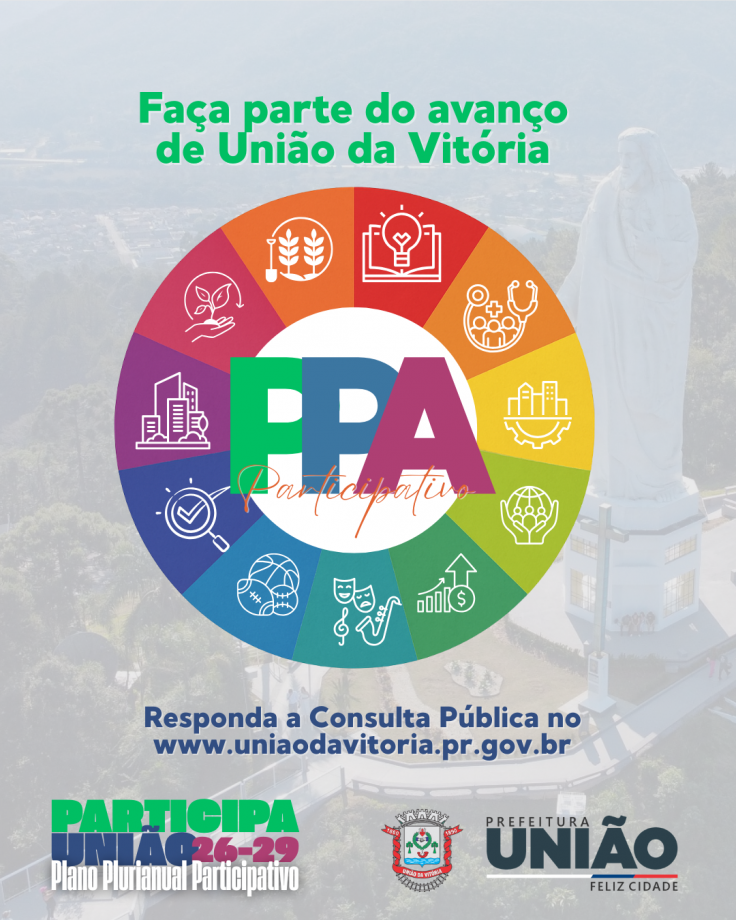 Participa União: Prefeitura de União da Vitória lança PPA Participativo para decidir o futuro do município