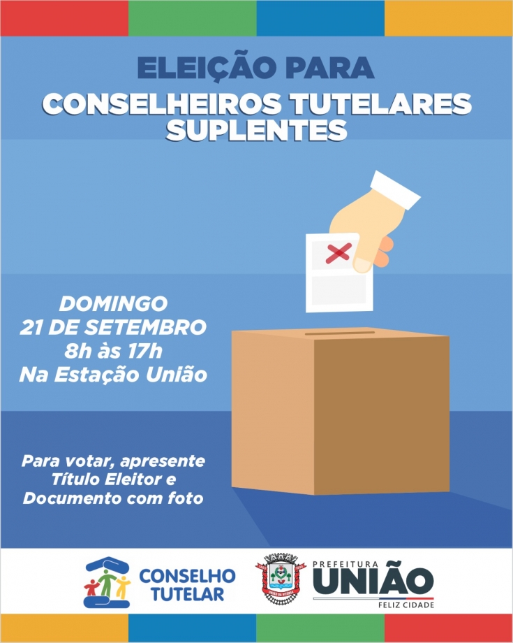 União da Vitória realiza eleição para suplentes do Conselho Tutelar neste domingo, 21