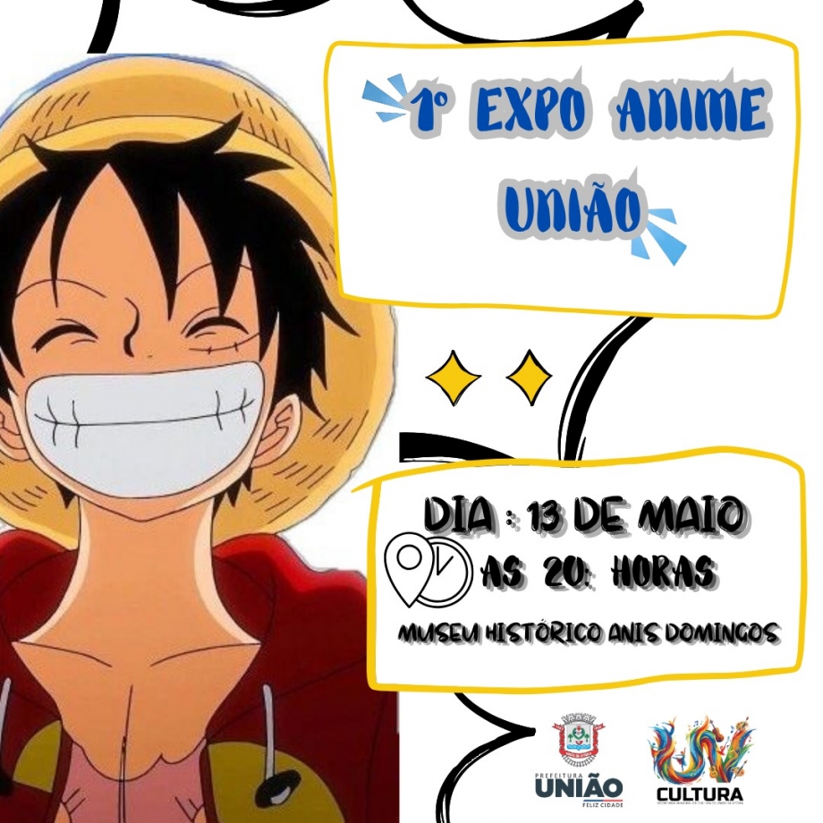 União da Vitória realiza 1ª Expo Anime União no dia 13 de maio