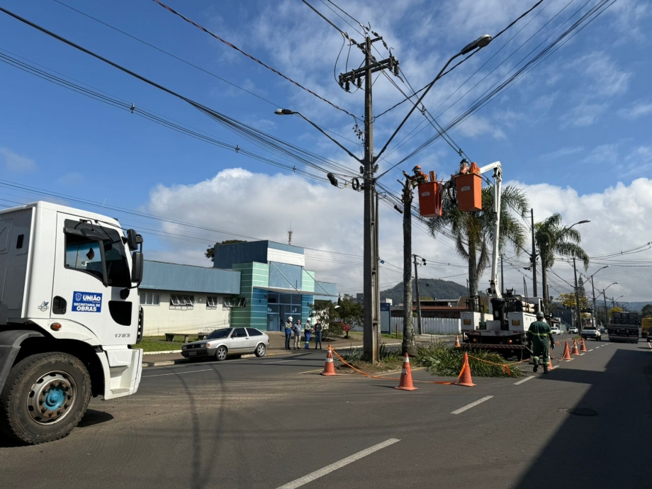 União da Vitória e Copel iniciam Operação de Manejo de Vegetação
