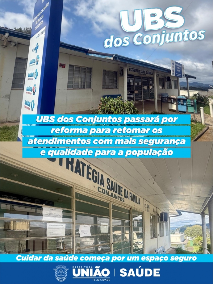 Prefeitura de União da Vitória elabora projeto de reforma da UBS dos Conjuntos