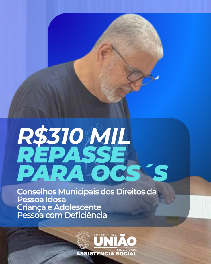 Dez entidades são contempladas 310 mil reais em União da Vitória