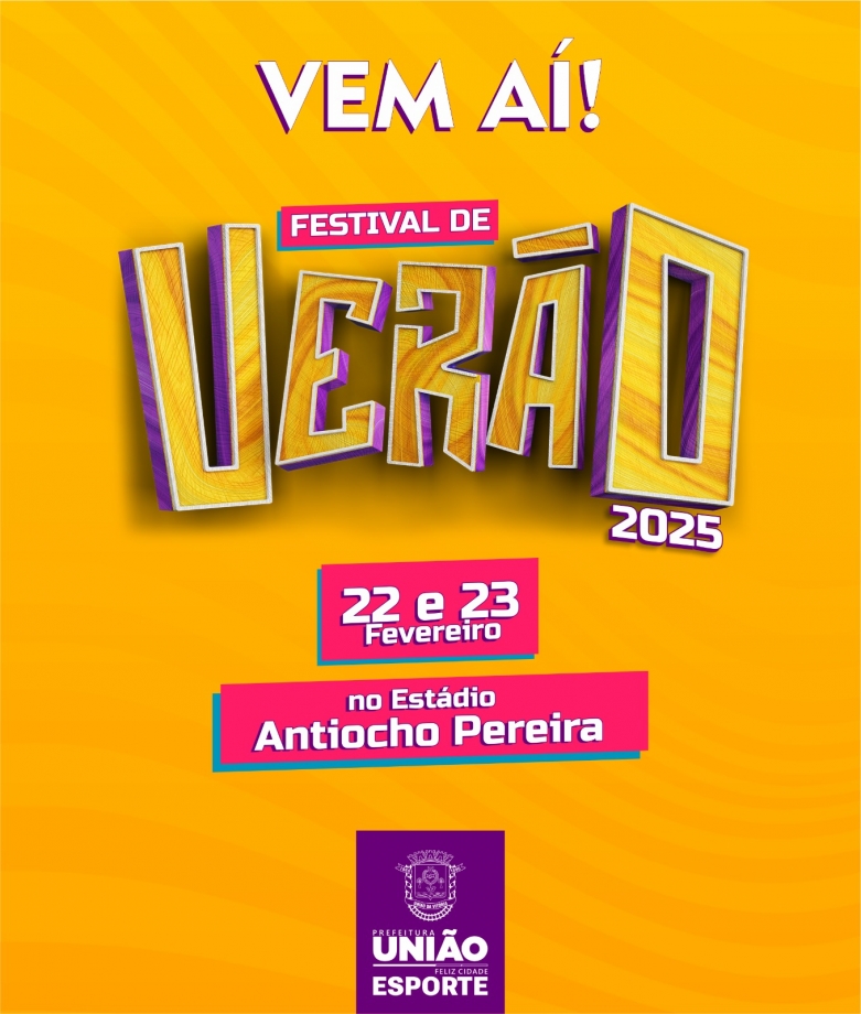 Festival de Verão acontecerá nos dias 22 e 23 de fevereiro em União da Vitória