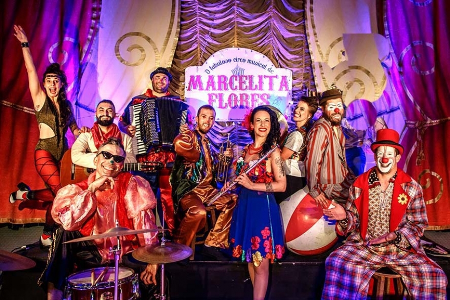Cine Teatro Luz recebe a peça “O fabuloso circo musical de Marcelita Flores” nesta quinta-feira, 06