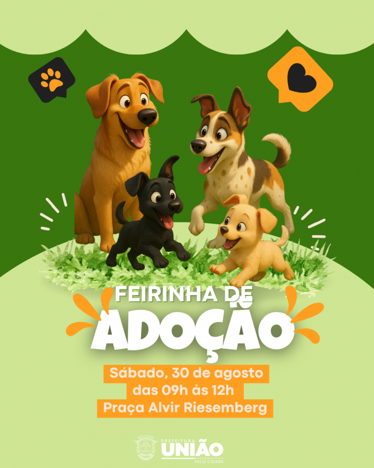 Defesa Animal realiza Feira de Adoção de Pets neste sábado, 30