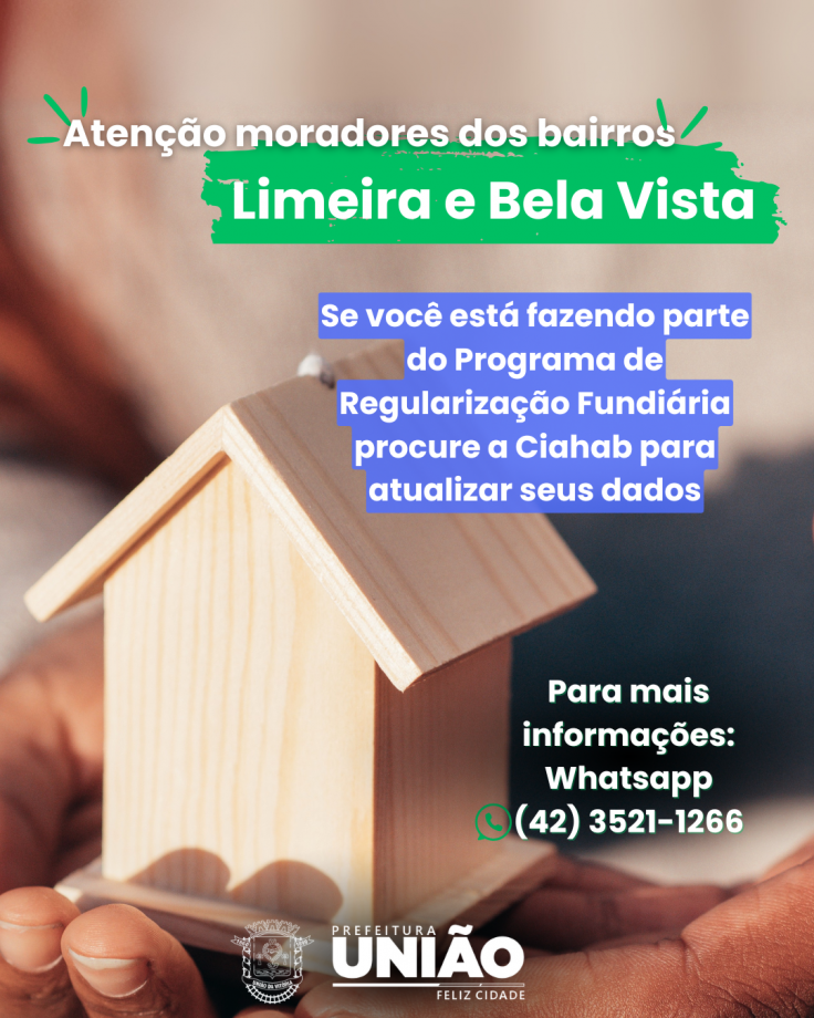 Ciahab realiza atualização cadastral das famílias beneficiadas com regularização fundiária nos bairros Limeira e Bela Vi
