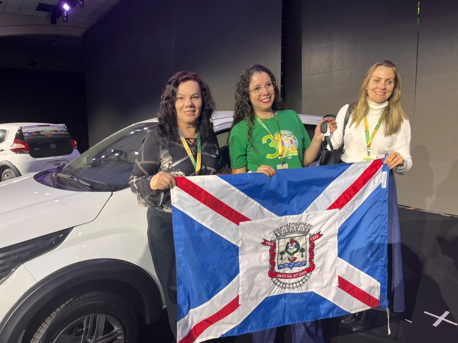 Professora de União da Vitória conquista 1ª lugar no Prêmio Agrinho