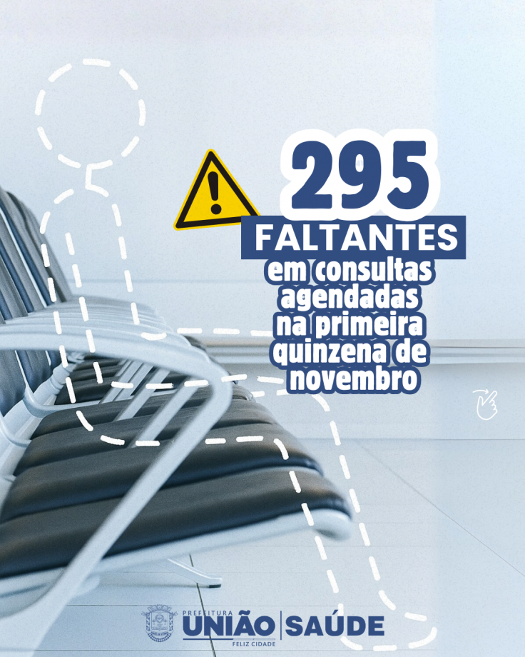 União da Vitória registra quase 25% de faltas em consultas agendadas nos primeiros 15 dias de novembro