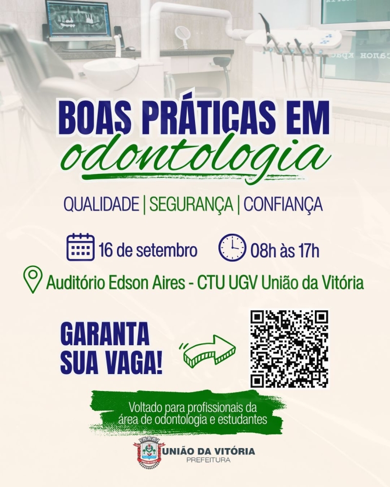 União da Vitória realiza capacitação para profissionais da área de odontologia