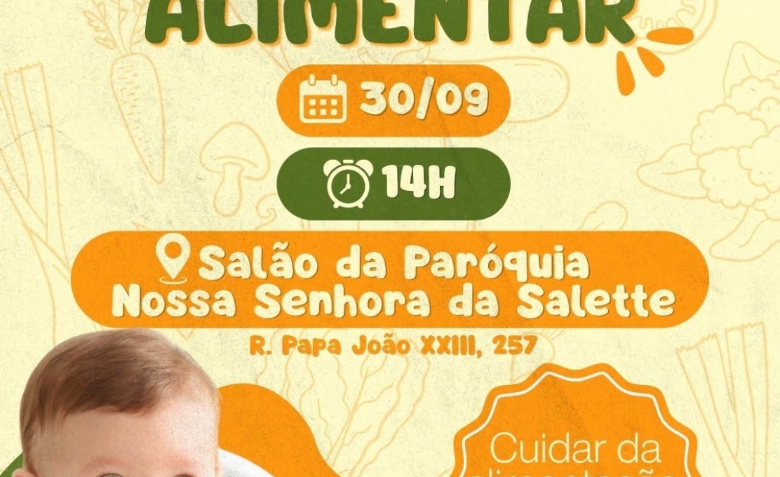 Saúde de União da Vitória promove encontro para orientar mães sobre introdução alimentar