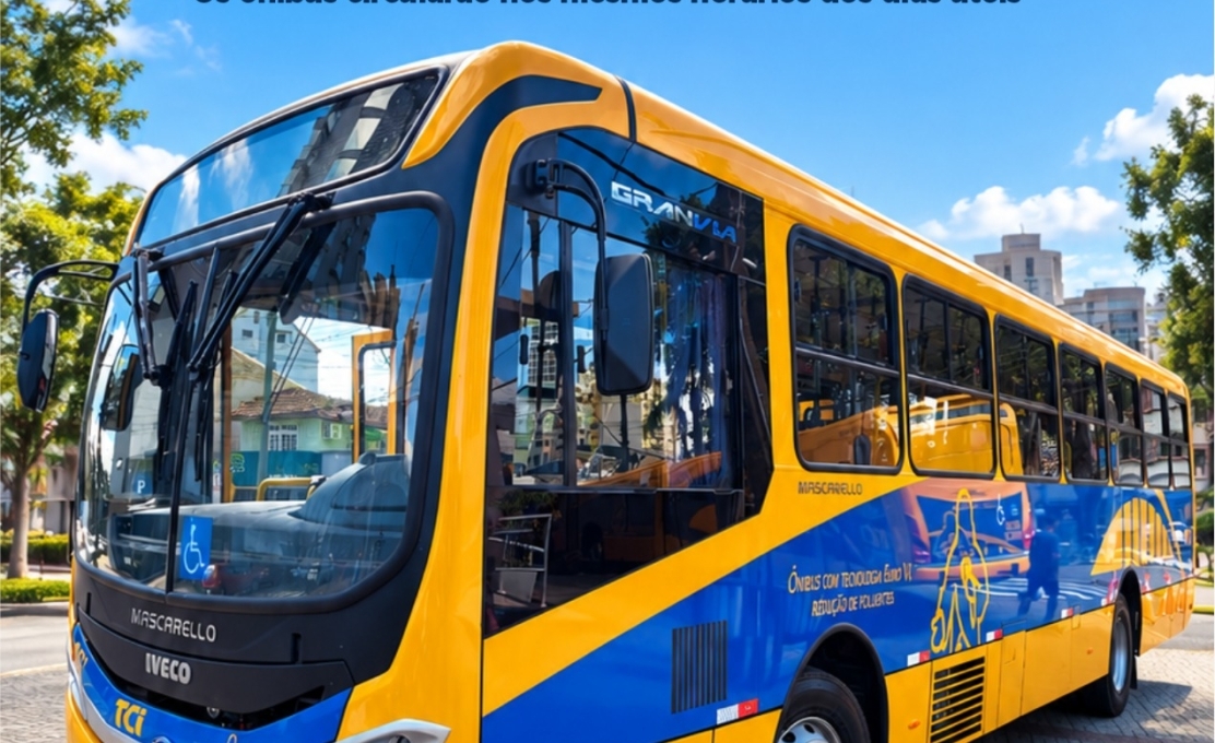 Transporte coletivo será gratuito neste domingo, 04, em União da Vitória