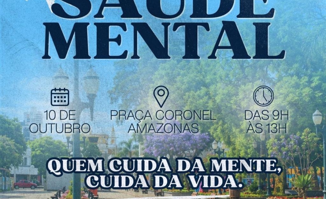 União da Vitória promove programação especial em alusão ao Dia Mundial da Saúde Mental