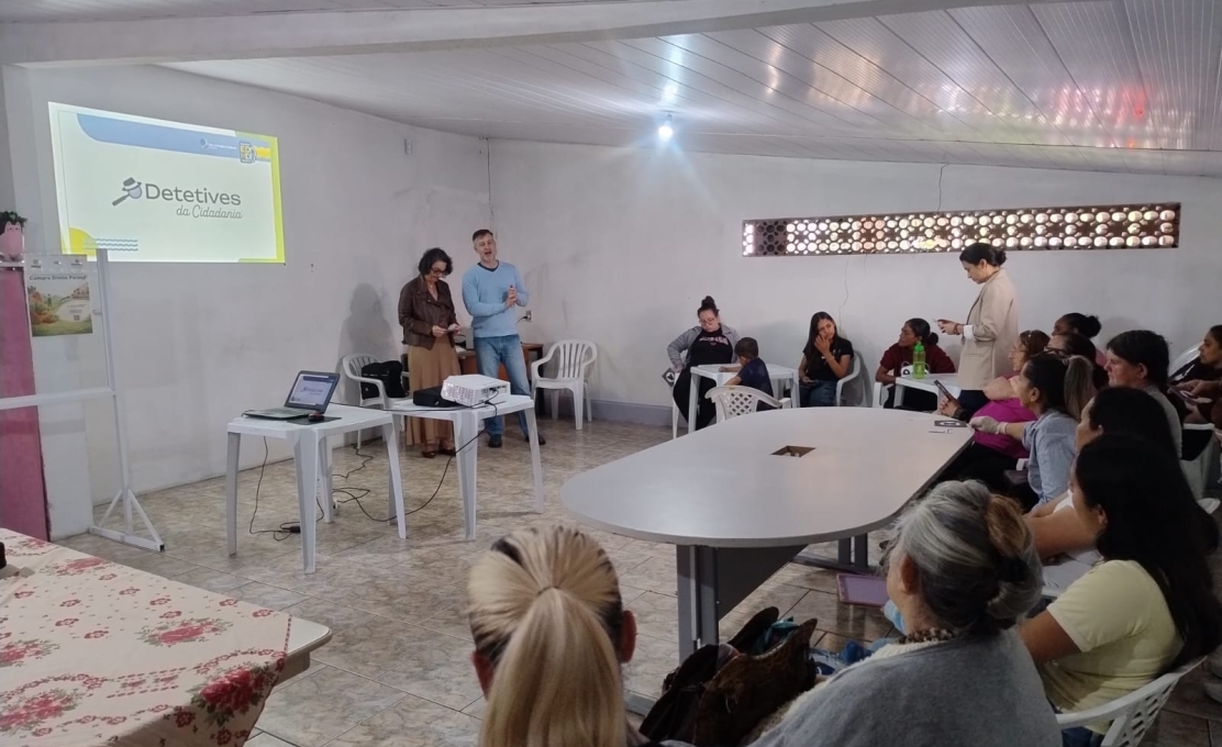 CRAS de  União da Vitória promove atividade socioeducativa em parceria com o TRE