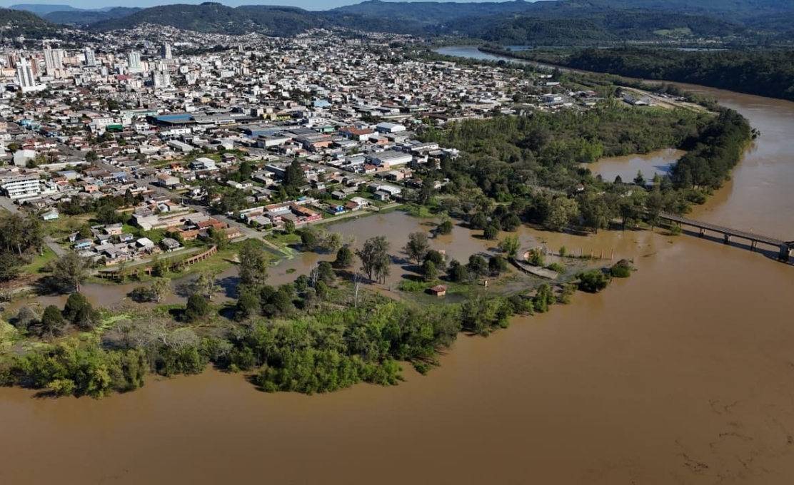 Defesa Civil mantém monitoramento do Rio Iguaçu e equipes de prontidão em União da Vitória
