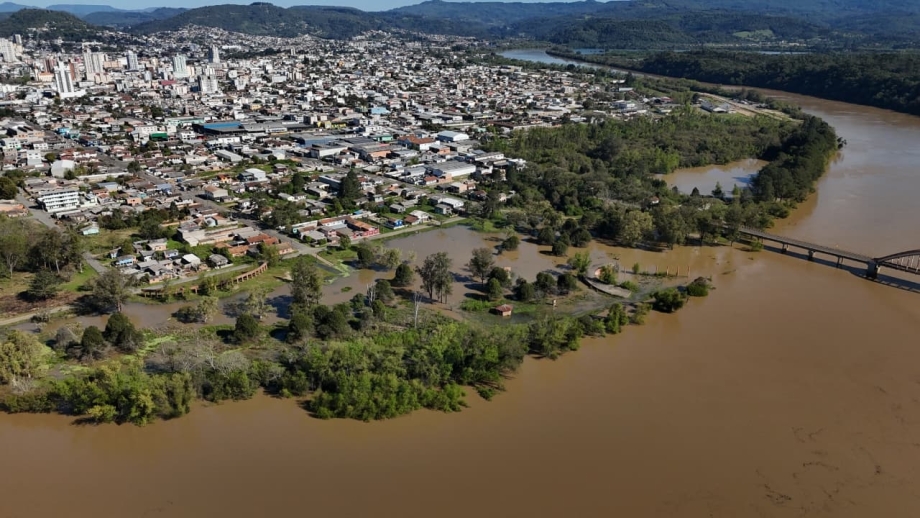 Defesa Civil mantém monitoramento do Rio Iguaçu e equipes de prontidão em União da Vitória