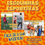 Secretaria Municipal de Esportes abre inscrições para Escolinhas Esportivas