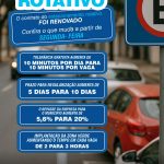 ESTAR terá Zona Verde com permanência de até 3 horas