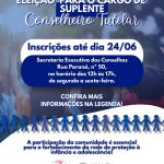 Edital da eleição de suplência do Conselho Tutelar do Município de União da Vitória