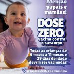 União da Vitória inicia aplicação da Dose Zero da vacina do Sarampo