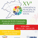 União da Vitória abre inscrições para a 15ª Conferência Municipal de Assistência Social
