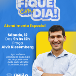 Fique em Dia terá atendimento especial neste sábado, 12 de julho