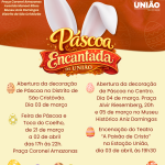 Páscoa Encantada vai transformar União da Vitória em um cenário de magia, fé e alegria