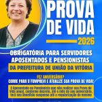 FUMPREVI: Aposentados e pensionistas devem fazer a prova de vida até o mês de aniversário