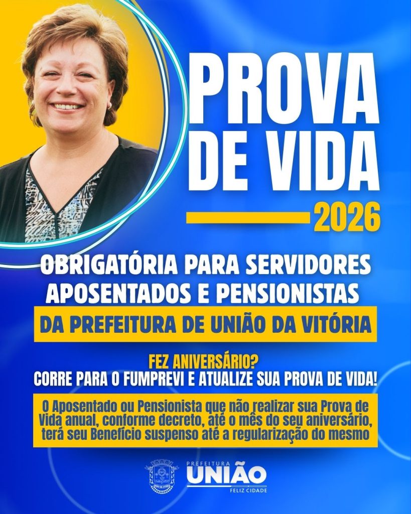 FUMPREVI: Aposentados e pensionistas devem fazer a prova de vida até o mês de aniversário