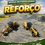 União da Vitória recebe duas motoniveladoras para reforçar manutenção das estradas rurais