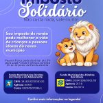 Imposto Solidário: Parte do seu IR pode ser doado para os Fundos da Criança e Adolescente e dos Idosos de União da Vitória