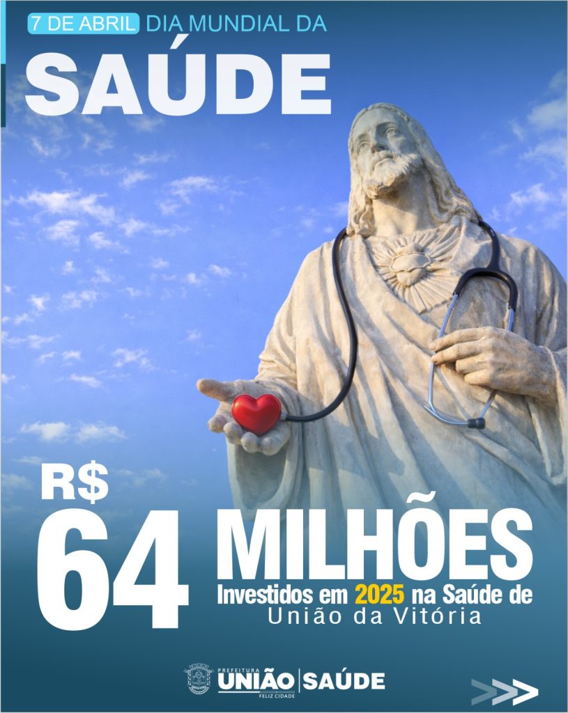 União da Vitória investe R$ 64 milhões na saúde e amplia atendimentos em 2025