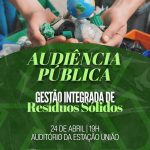 União da Vitória realiza audiência pública sobre gestão de resíduos sólidos nesta sexta-feira, 24