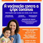 Saúde de União da Vitória reforça a importância da vacinação contra a gripe