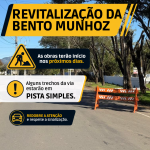 Obras na Bento Munhoz iniciam nesta quinta-feira e trechos da via passam a operar em pista simples