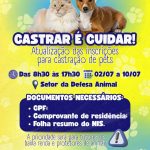 União da Vitória receberá o CastraPet Paraná em julho